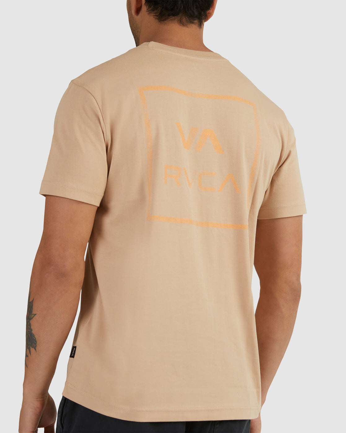 RVCA VA All The Way Organic Tee BURLAP