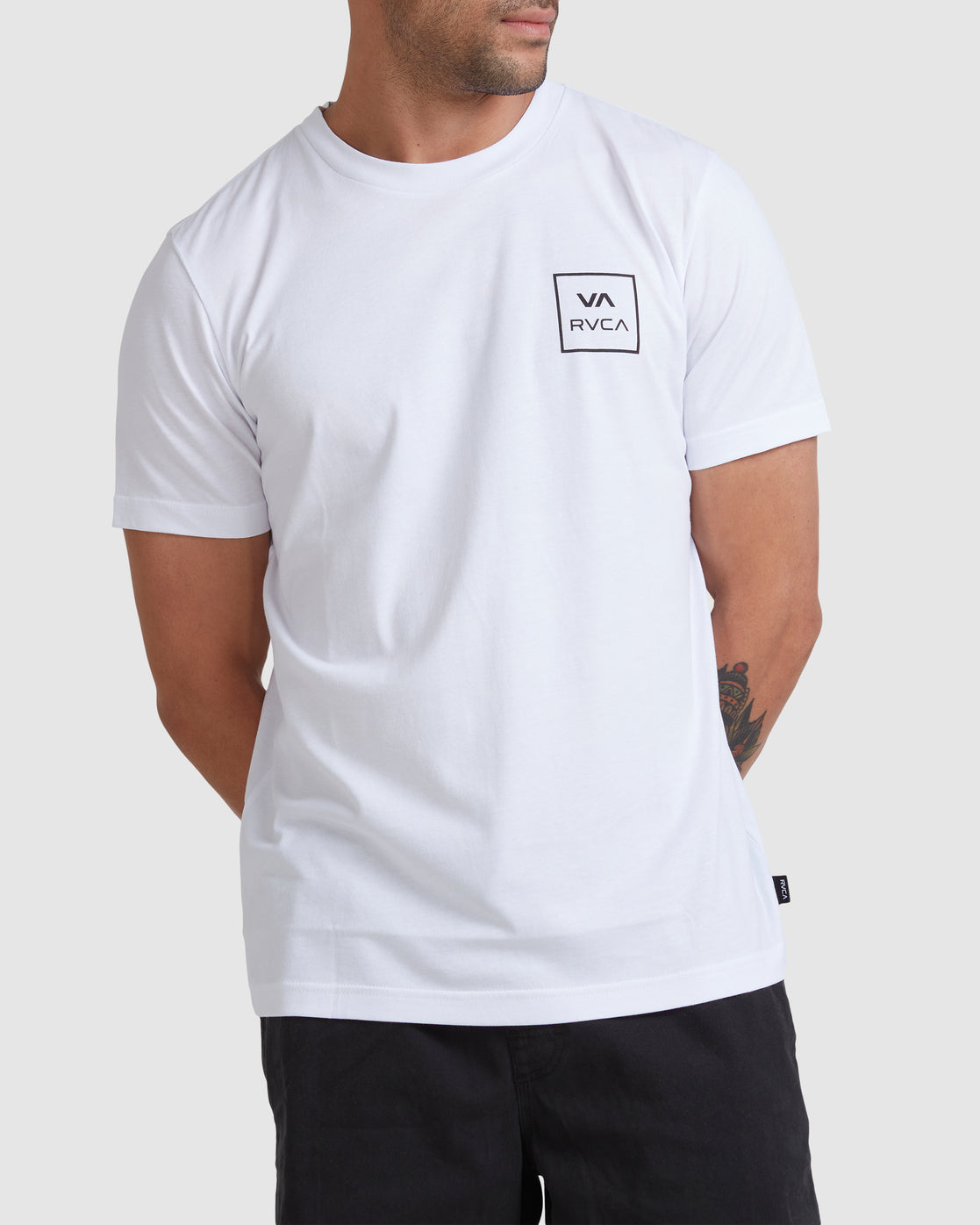 RVCA VA All The Way Organic Tee WHITE