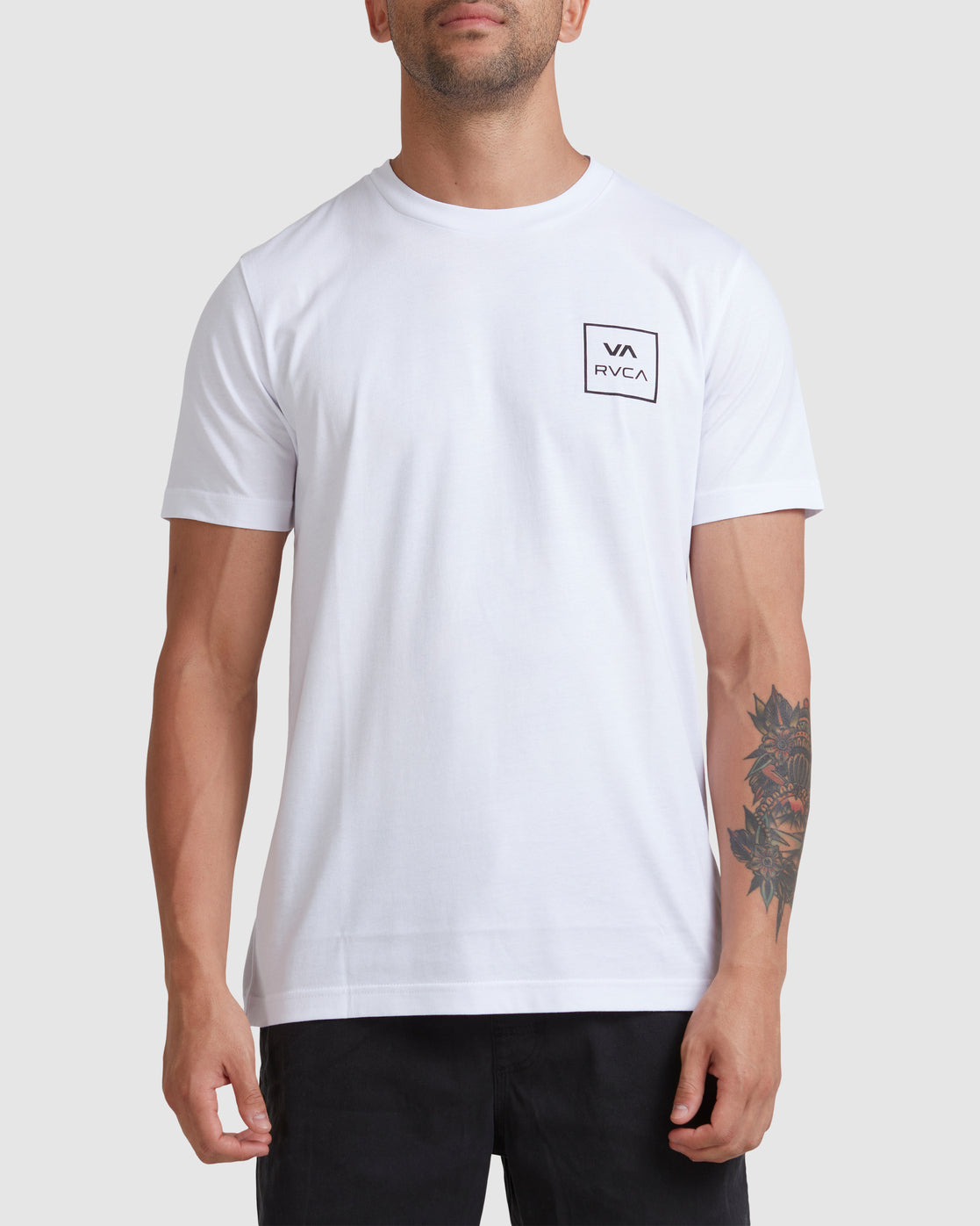 RVCA VA All The Way Organic Tee WHITE