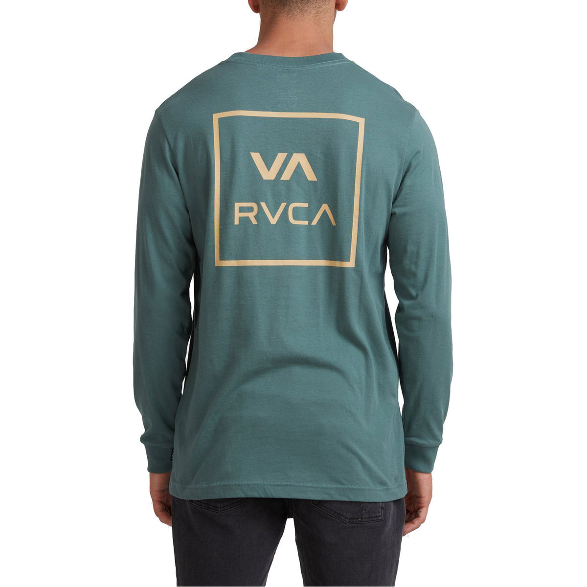 RVCA Va All The Ways Long Sleeve Tee Balsam Green