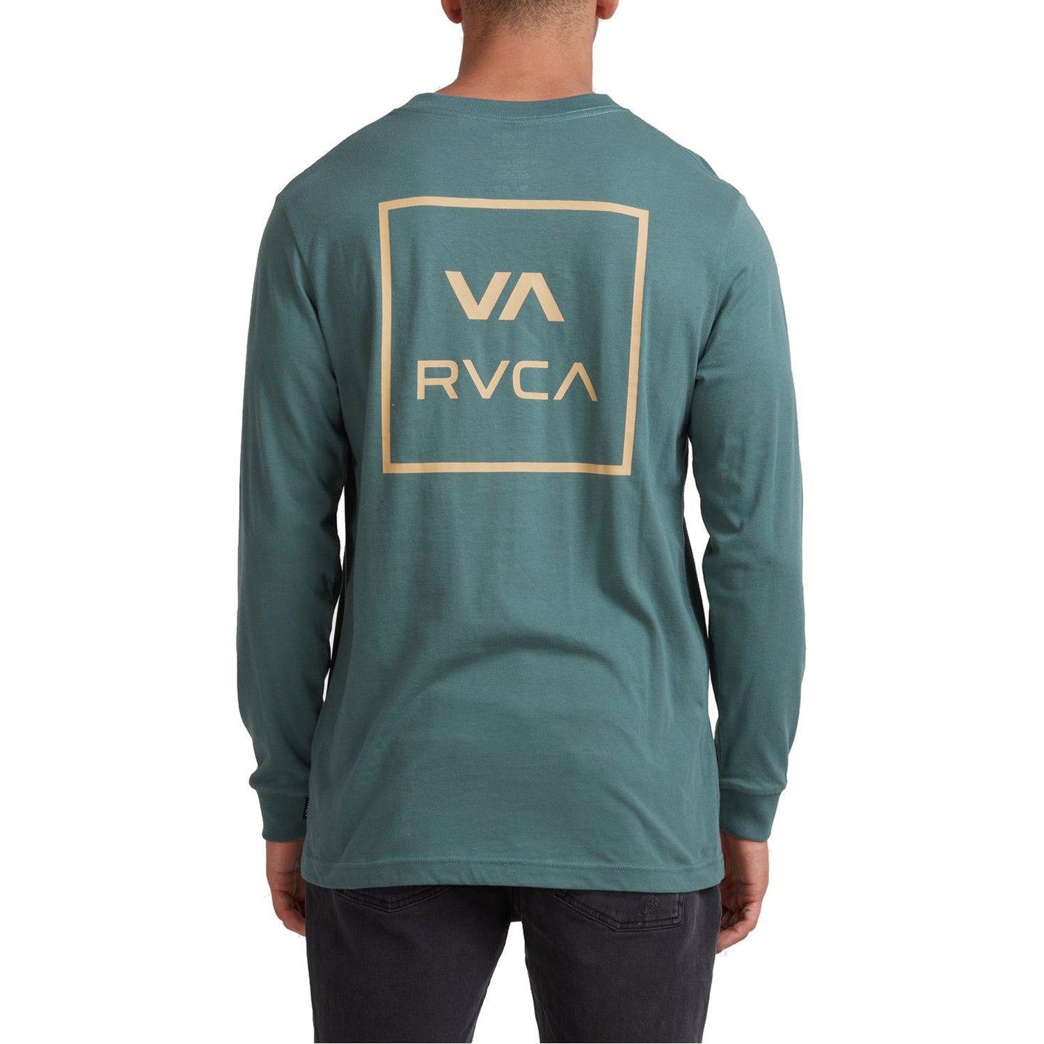 RVCA Va All The Ways Long Sleeve Tee Balsam Green