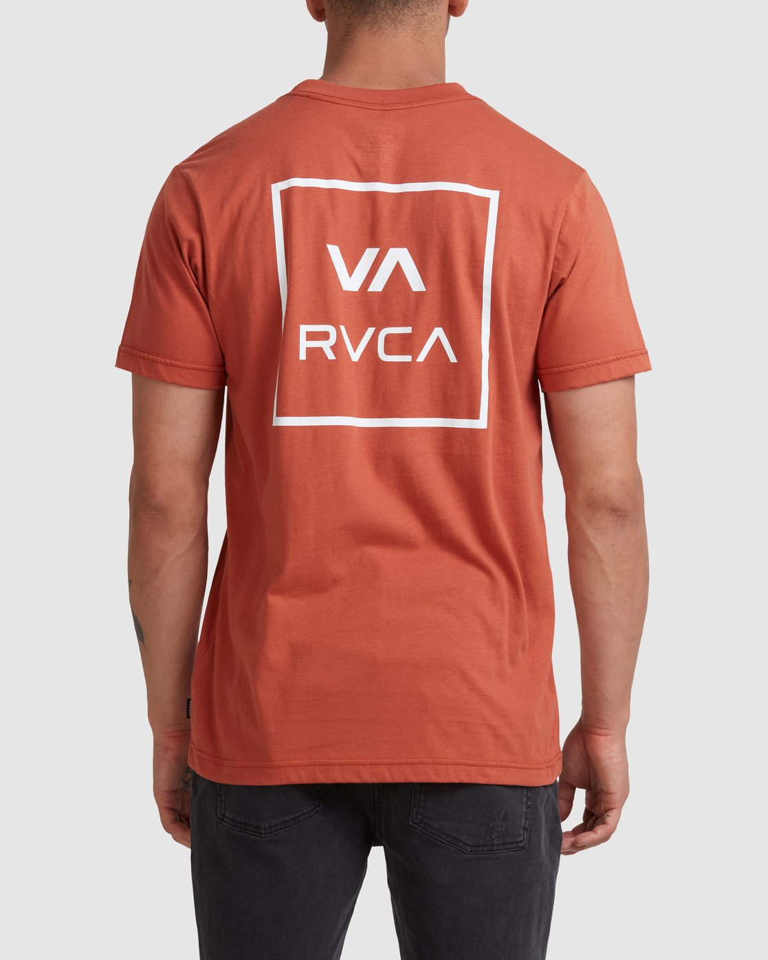 RVCA VA ALL THE WAYS SHORT SLEEVE TEE Terracotta