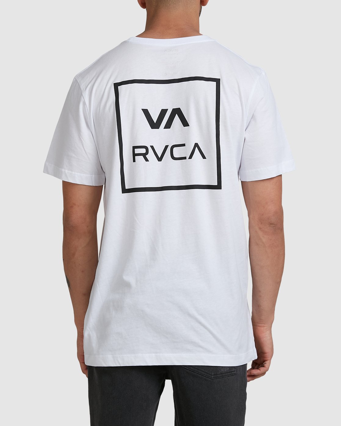 RVCA VA ALL THE WAYS SHORT SLEEVE TEE White