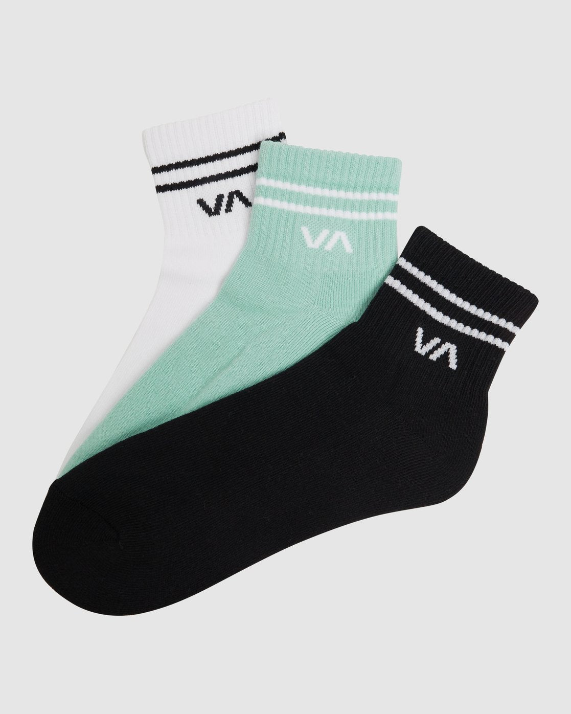RVCA Va Mini Crew Sock 3 Pack Multi