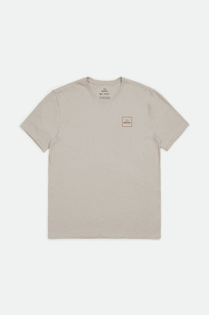 Brixton Alpha Square S/S Tailored Tee Beige