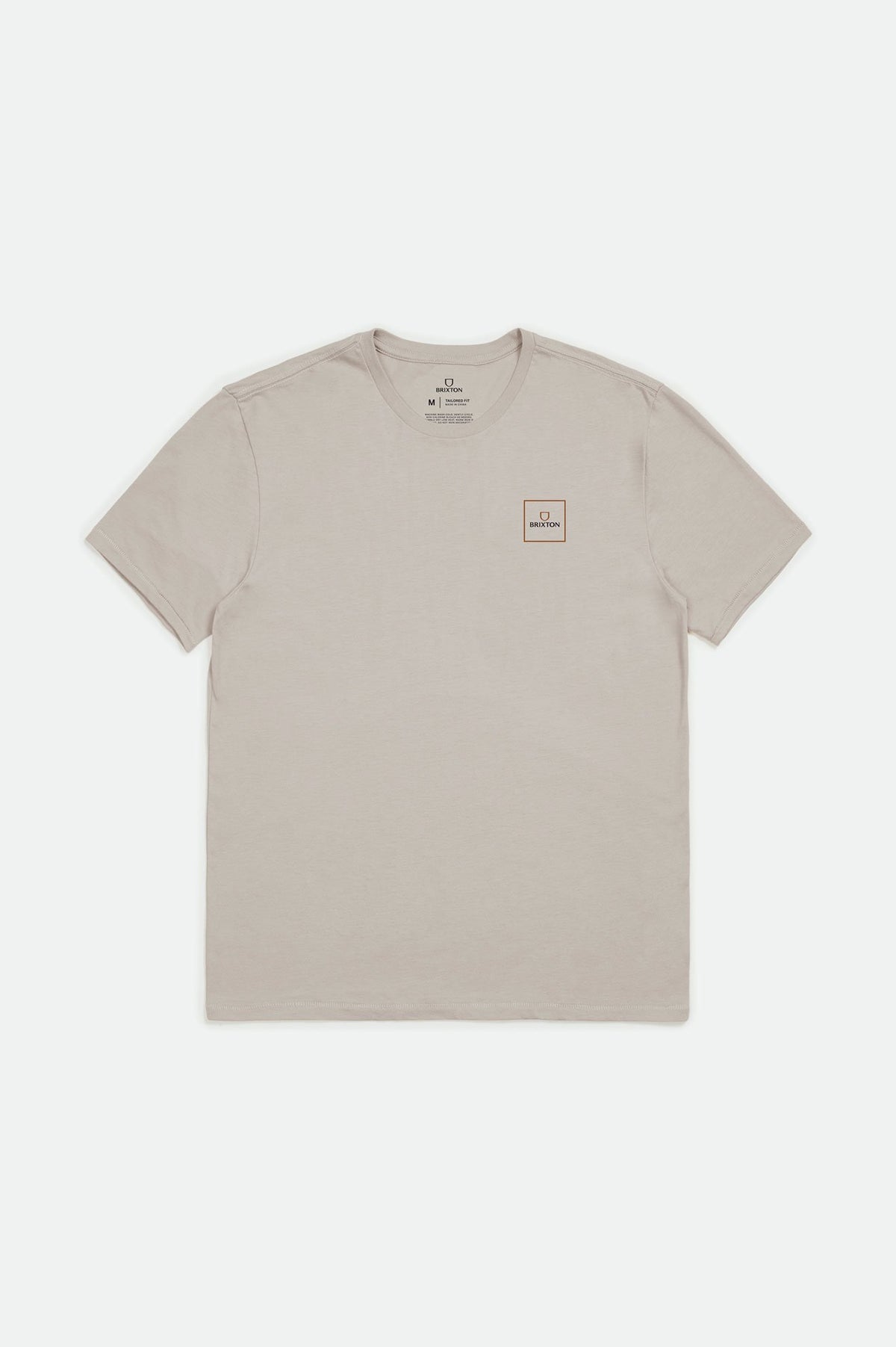 Brixton Alpha Square S/S Tailored Tee Beige