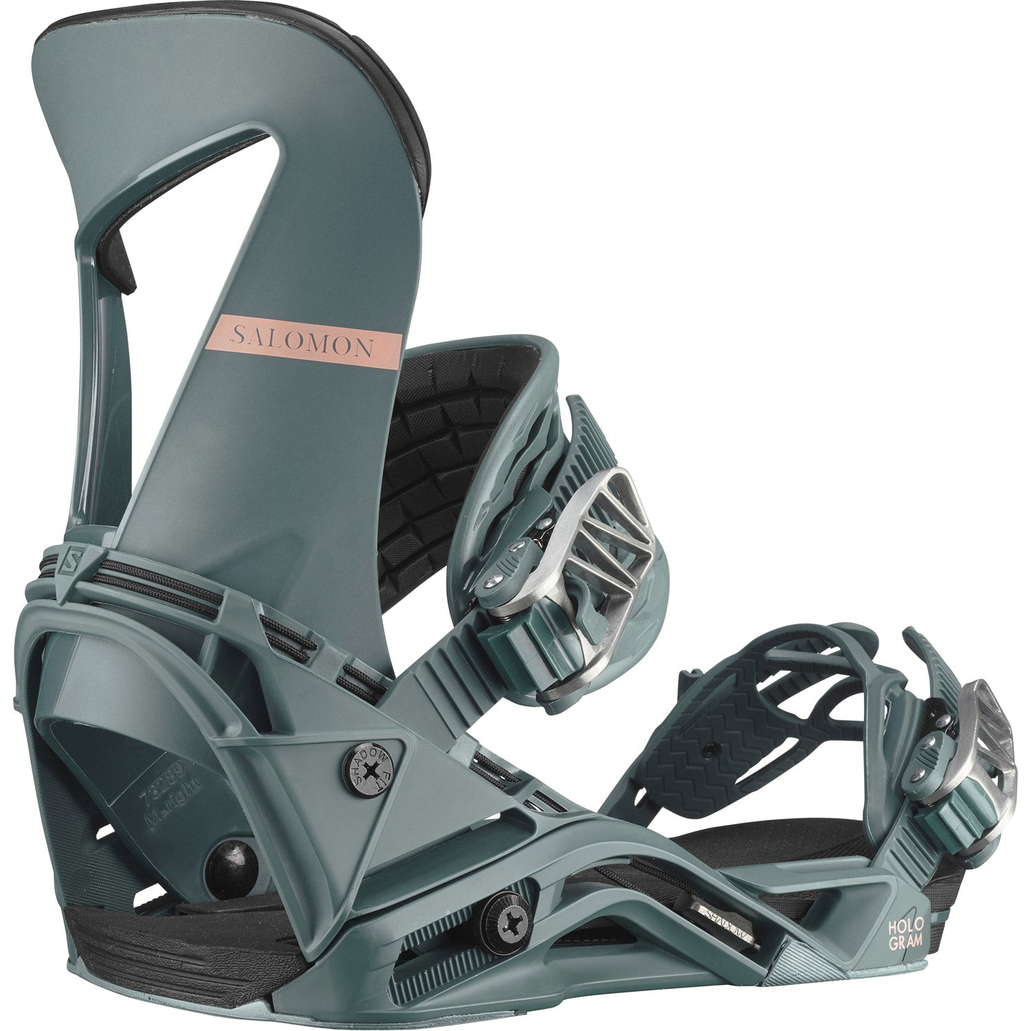 Salomon Hologram Womens Snowboard Binding 2021 Mallard Green 