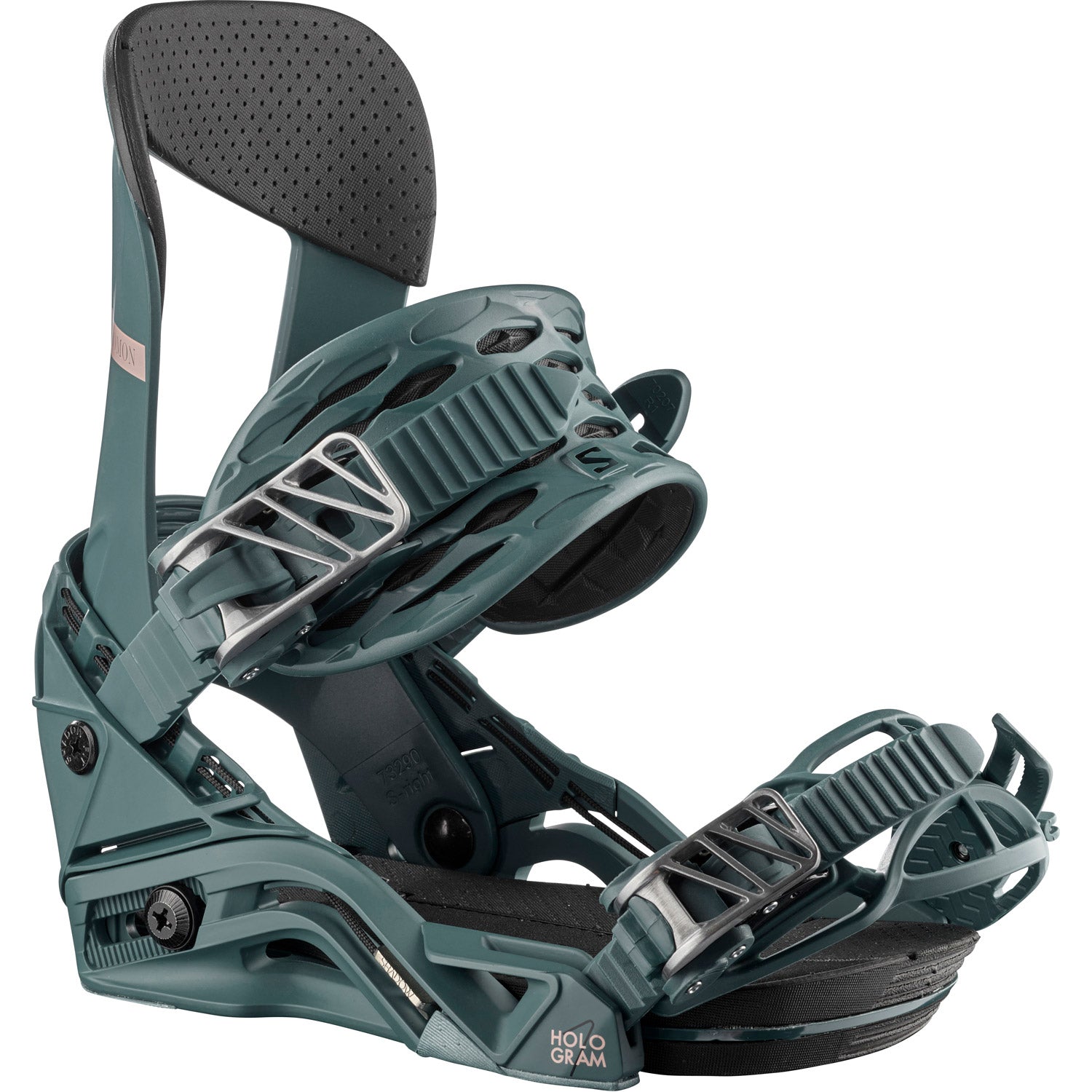 Salomon Hologram Womens Snowboard Binding 2021 Mallard Green 