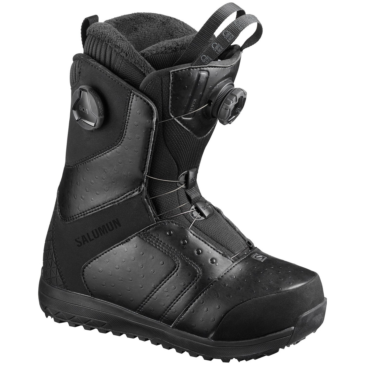 Salomon Kiana Focus BOA Snowboard Boot 2020 Black / Black / Black 1