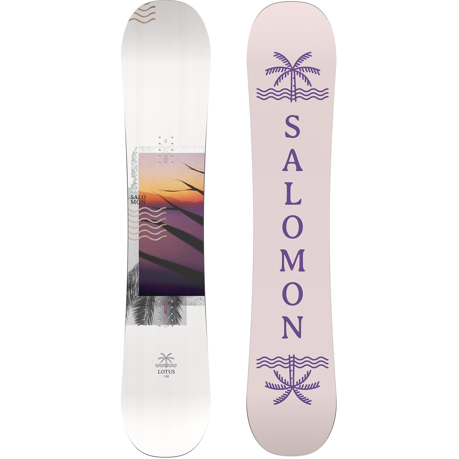 Salmon Lotus Snowboard 2023