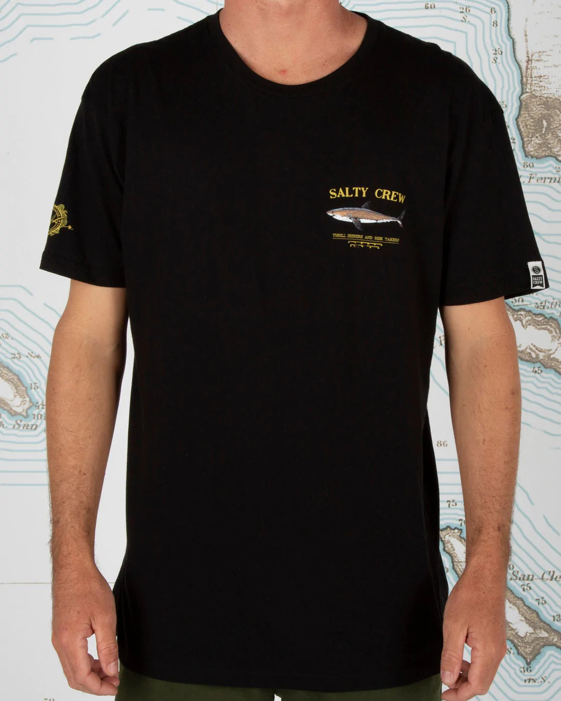 Salty Crew Bruce Tee S/S Black