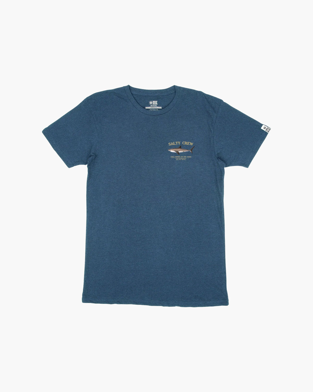 Salty Crew Bruce Tee S/S Black Harbor Blue