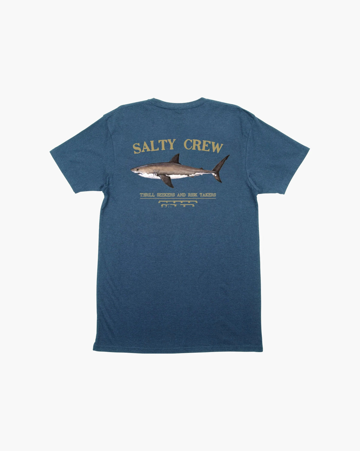 Salty Crew Bruce Tee S/S Black Harbor Blue