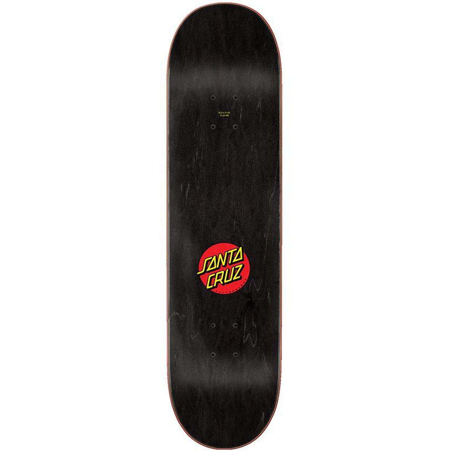 Classic Dot Black 8.25" Skateboard Deck