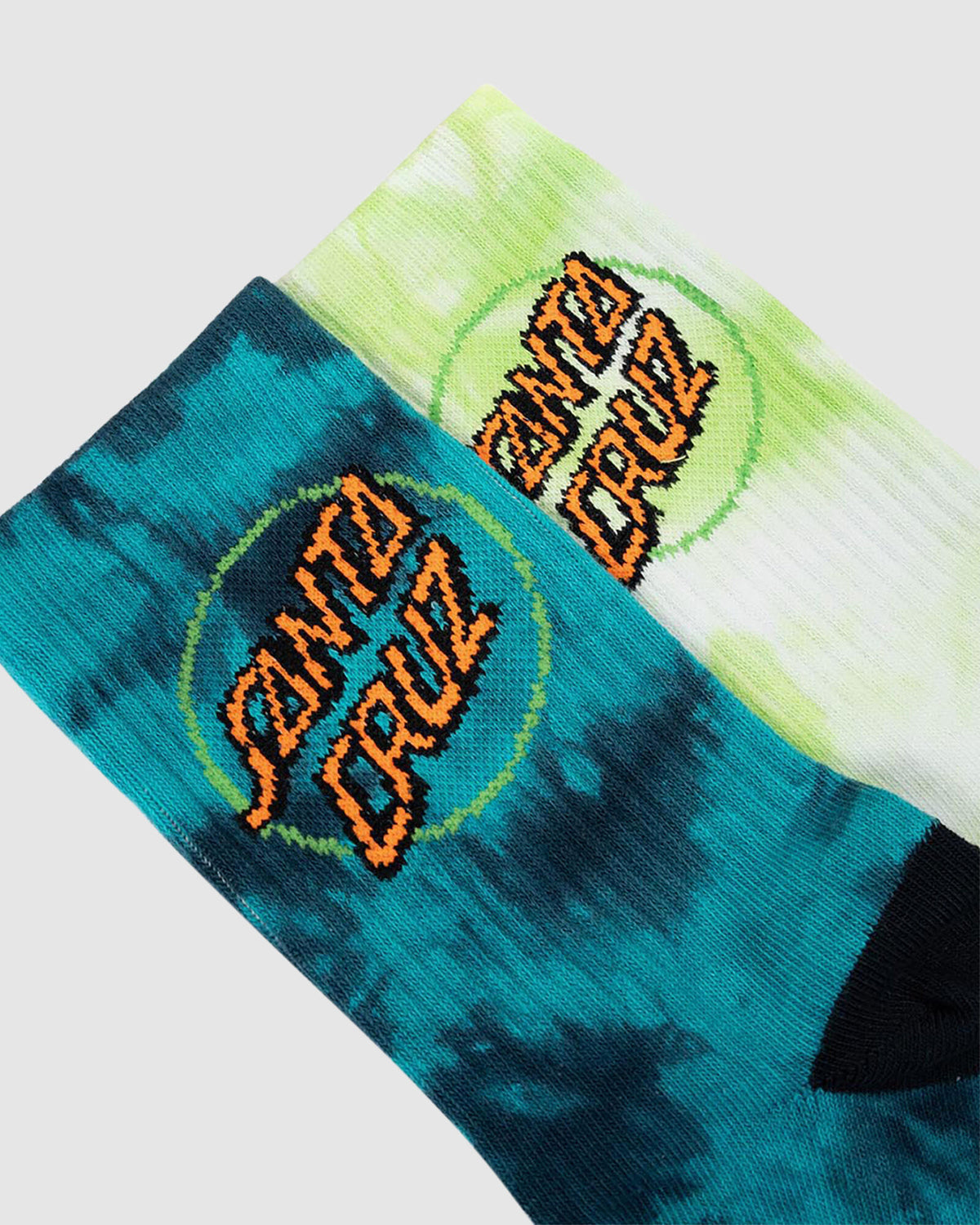 Santa Cruz Toxic Tie Dye Socks 