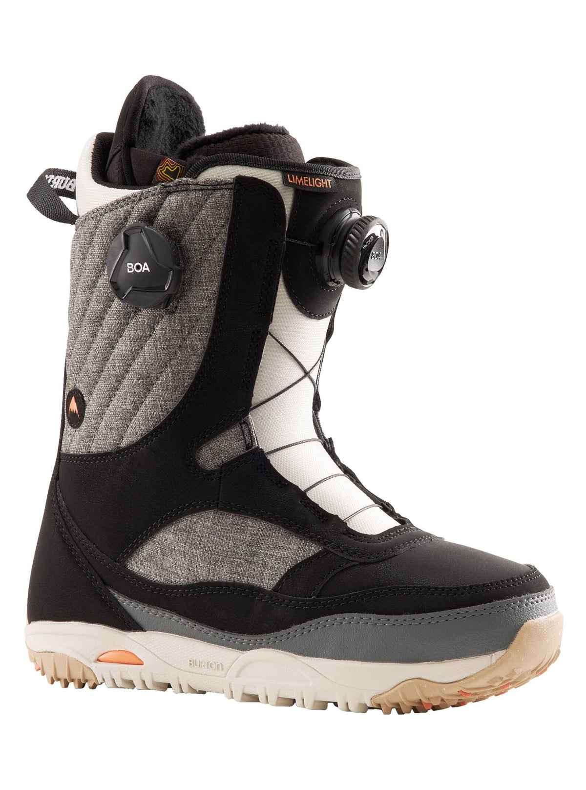 Burton Limelight BOA® Snowboard Boot 2022 Black / speckle