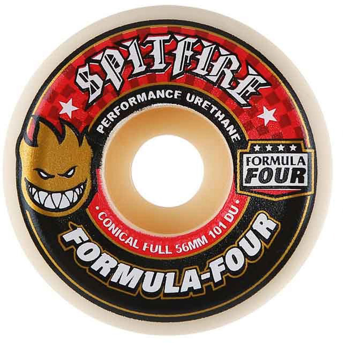 F4 101D Conical Full 54mm Skateboard Wheels