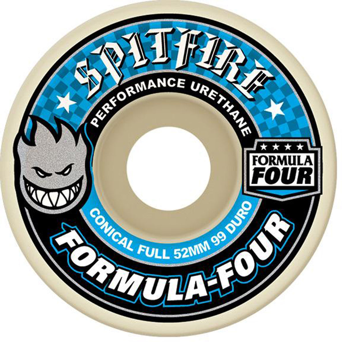 F4 99D Conical Full 53mm Skateboard Wheels