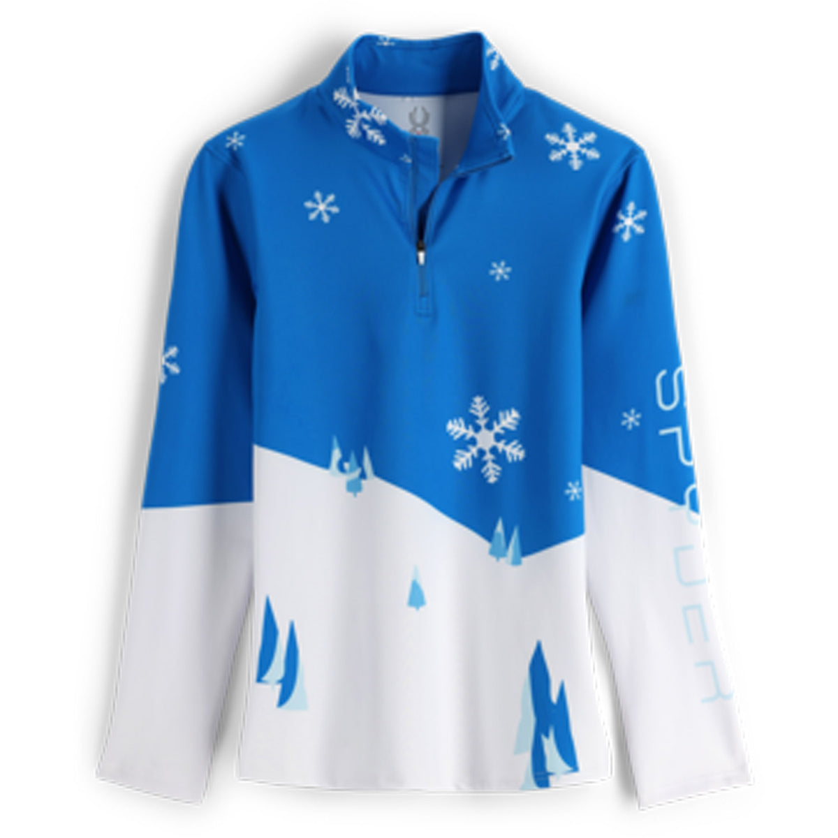 Spyder Apres Ski Womens Half ZIp Skivvy Collegiate