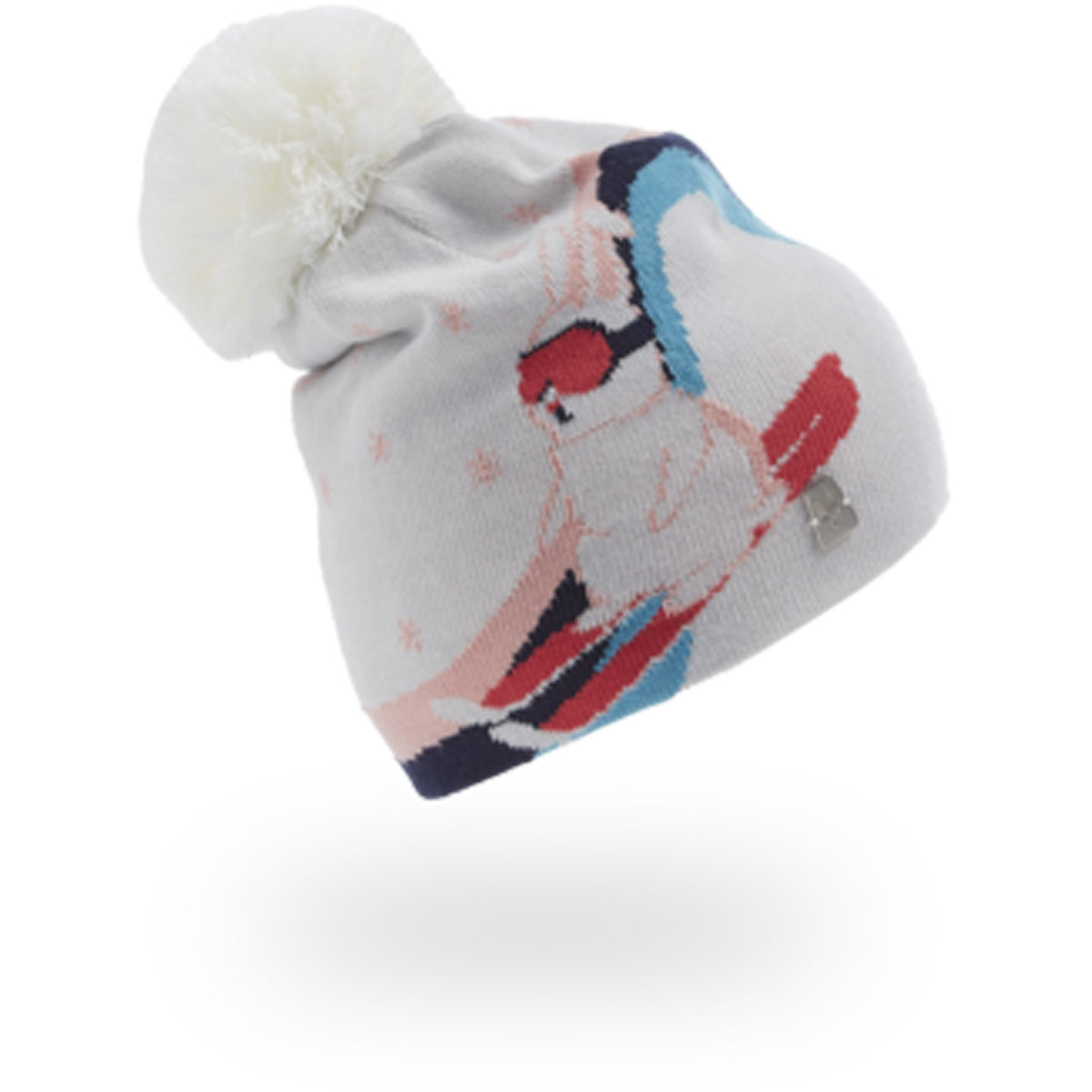 Spyder Ski Bunny Beanie White