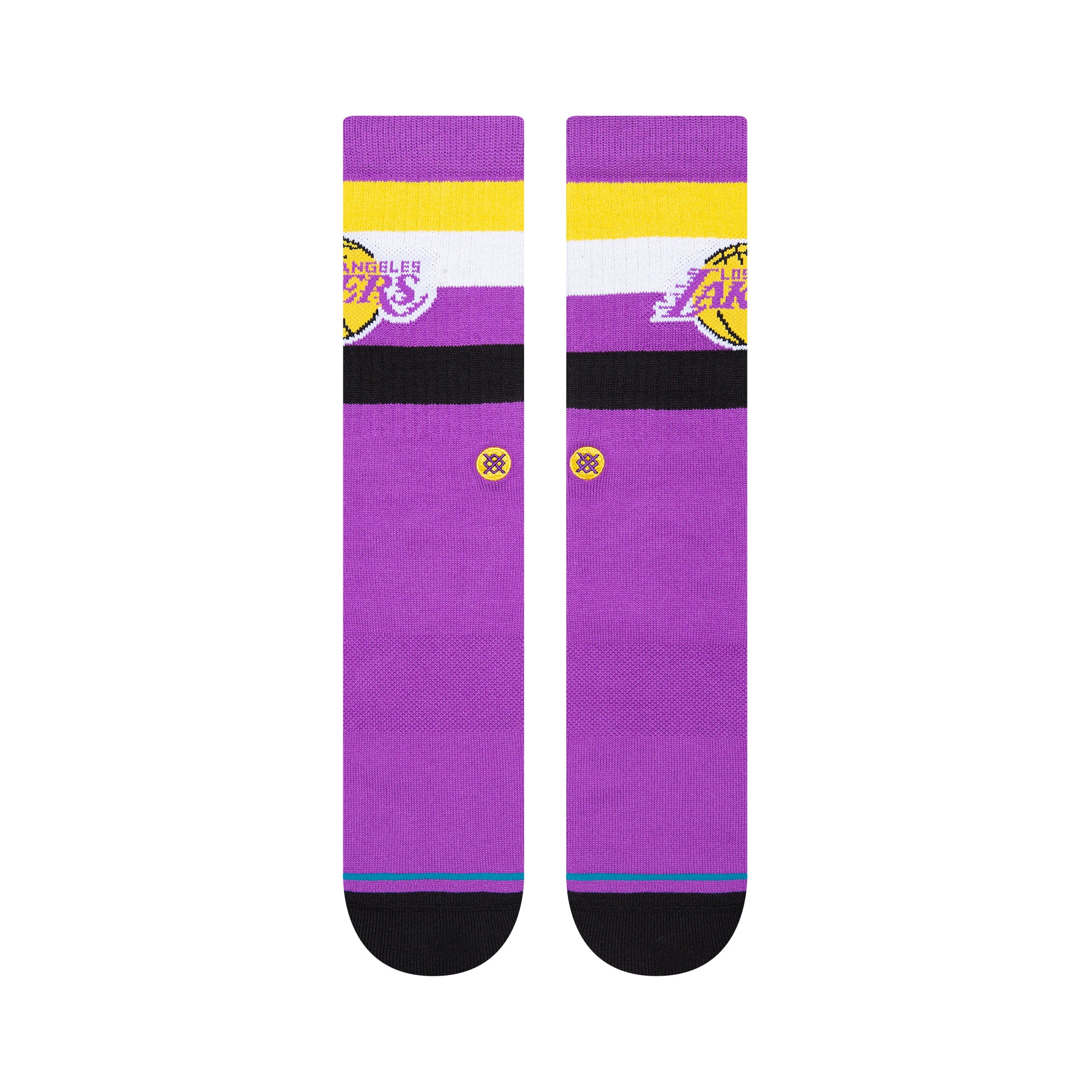 Stance Lakers St Crew Socks Purple