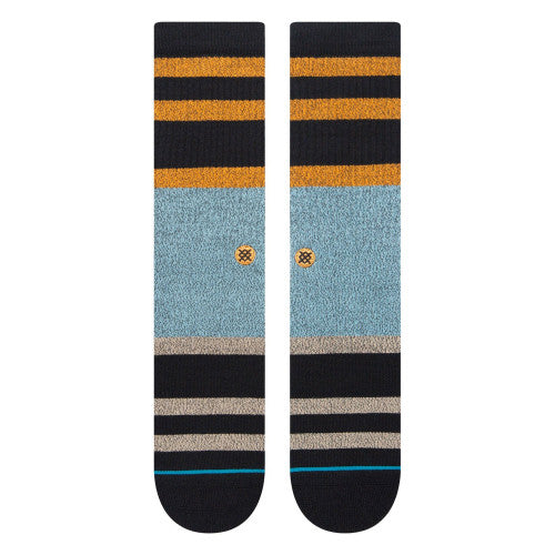 Stance Staggered Socks Washed Black