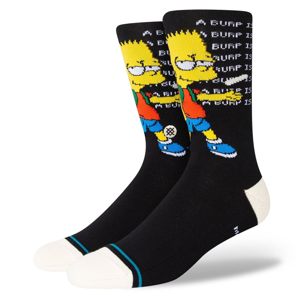 Stance Troubled Socks Black