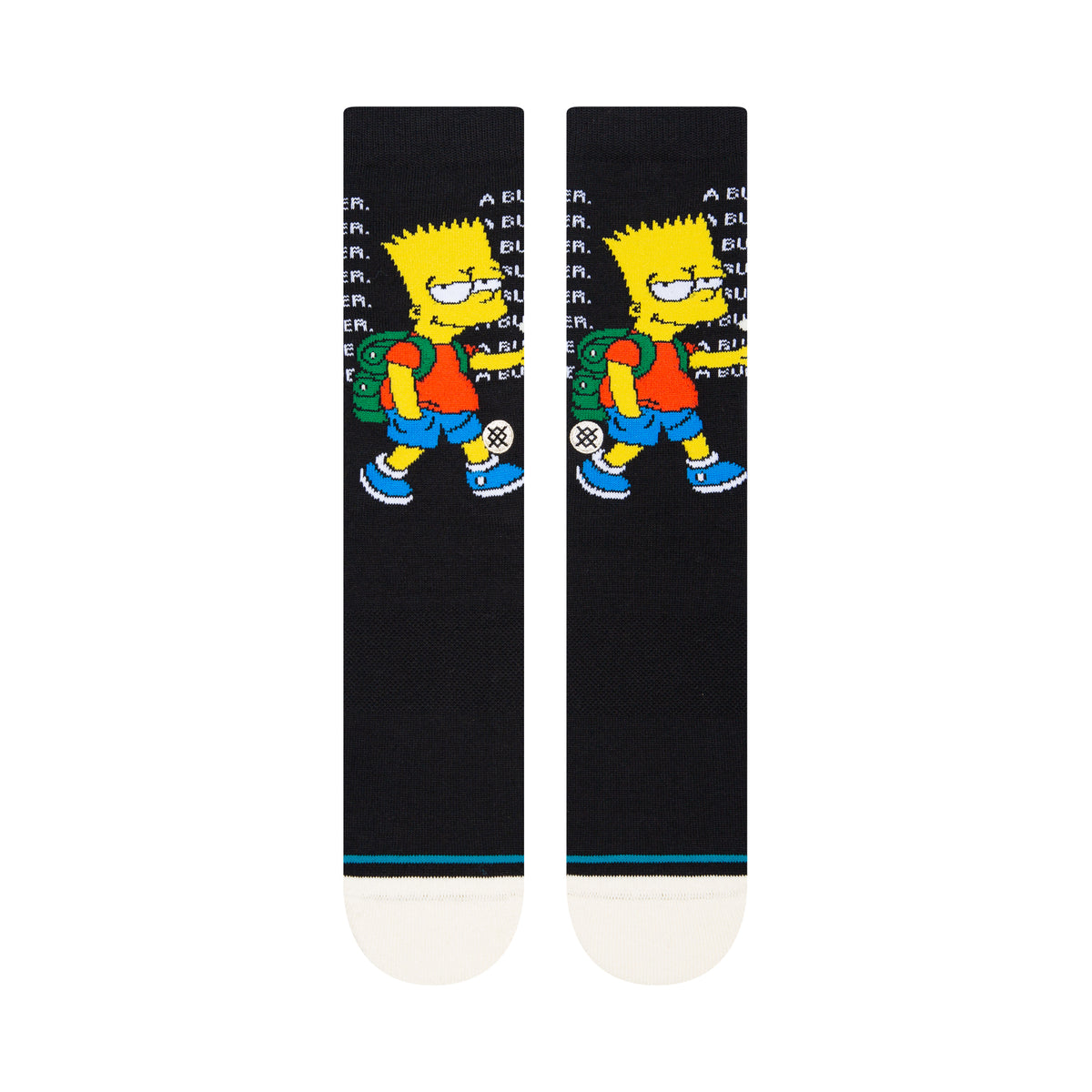 Stance Troubled Socks Black