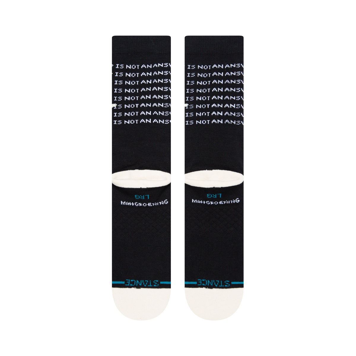 Stance Troubled Socks Black