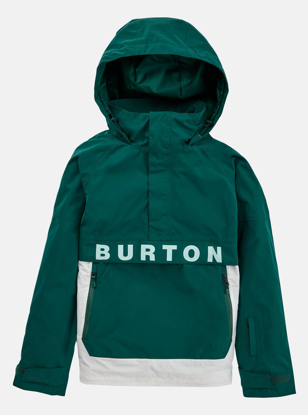 Burton Women's Burton Frostner 2L Anorak Jacket Botanical Garden/Stout White