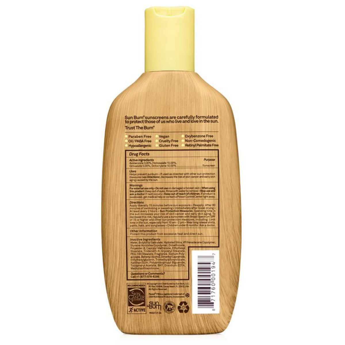 Original SPF 50 Sunscreen Lotion 237ML
