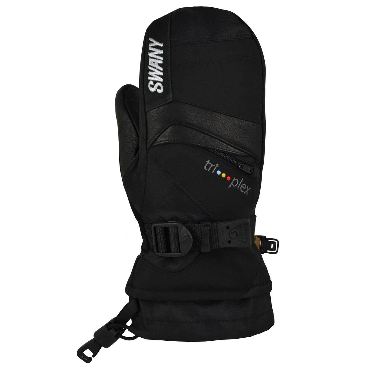 Swany X-Change Junior Ski Mitt 2018 Black 1