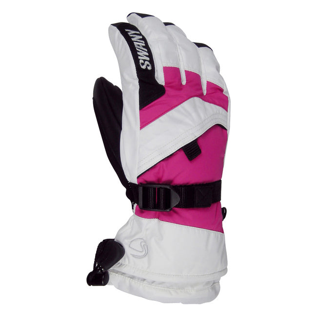 Swany X-Over II Junior SKi Glove 2018 White Magenta 