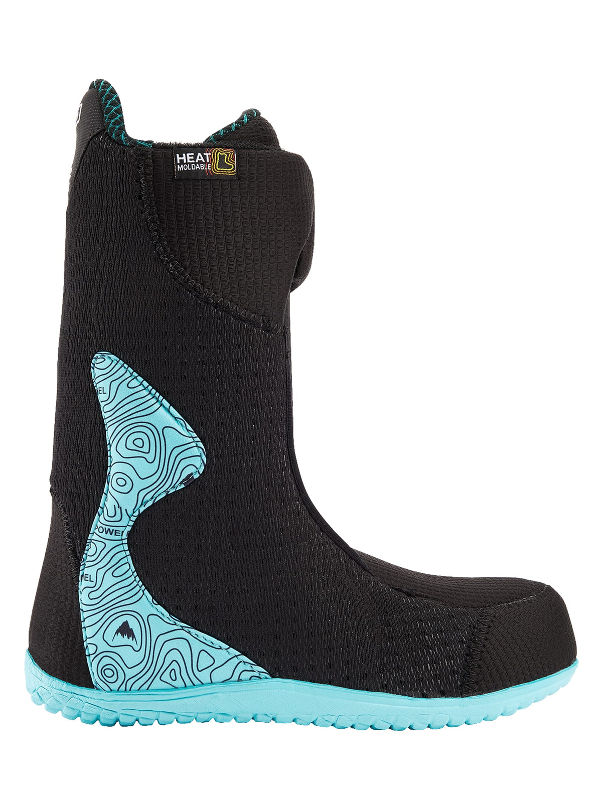 Burton SLX Snowboard Boot 2022 Black / teal
