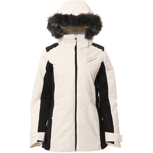 XTM Thea II Womens Snow Jacket Plus Size Navy