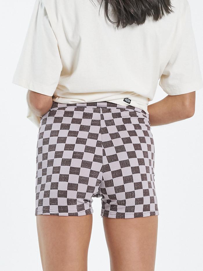 Thrills Aalto Rib Bike Short Washed Cocoa