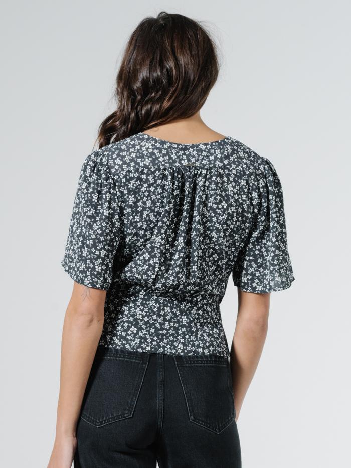Thrills Acacia Blouse - Black Black