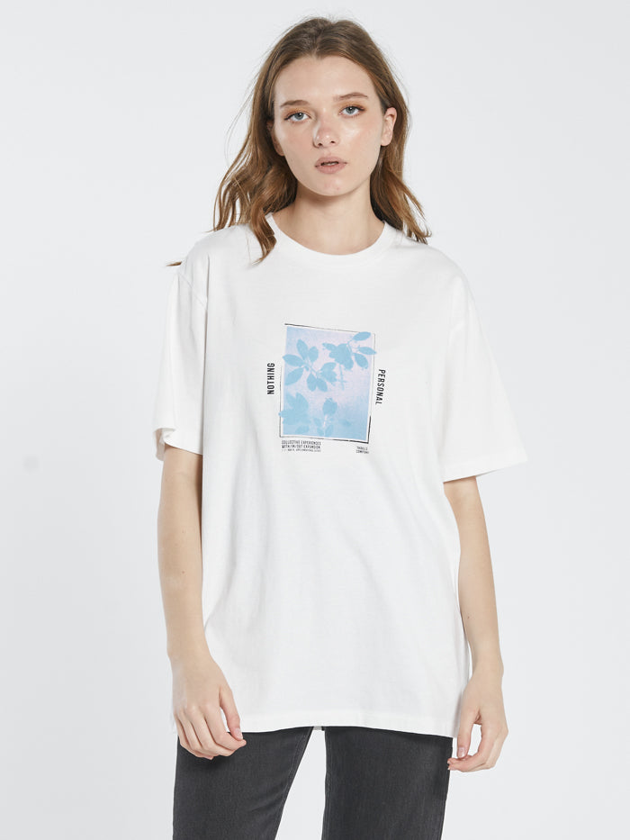 Thrills Collective Experience Merch Fit Tee Dirty White