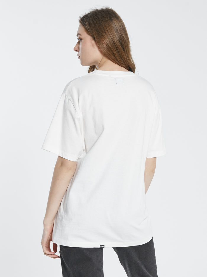 Thrills Collective Experience Merch Fit Tee Dirty White