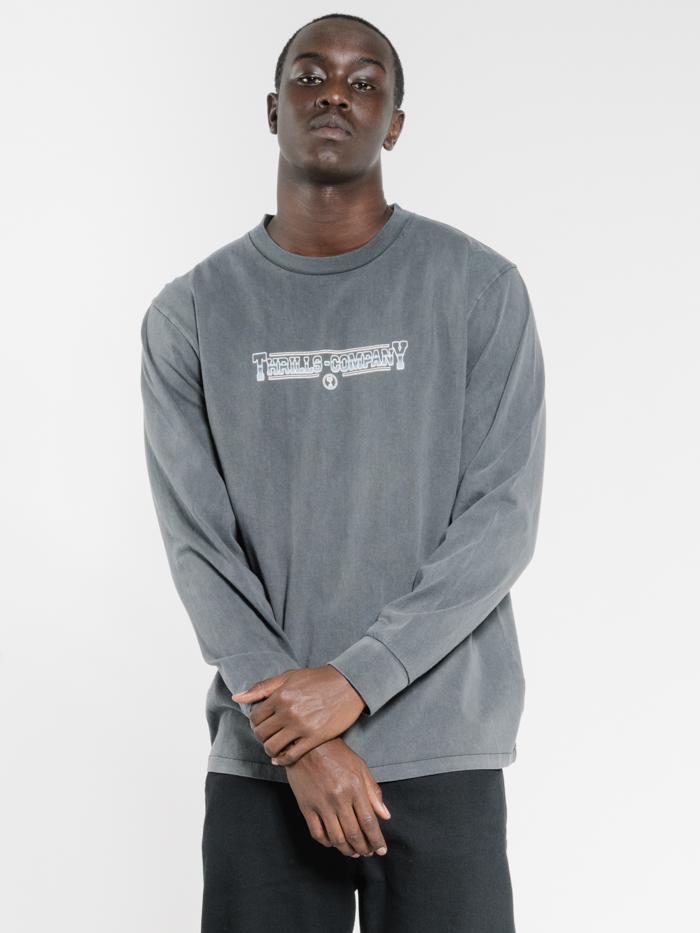 Thrills Diversion Merch Fit Long Sleeve Tee - Merch Black Merch black