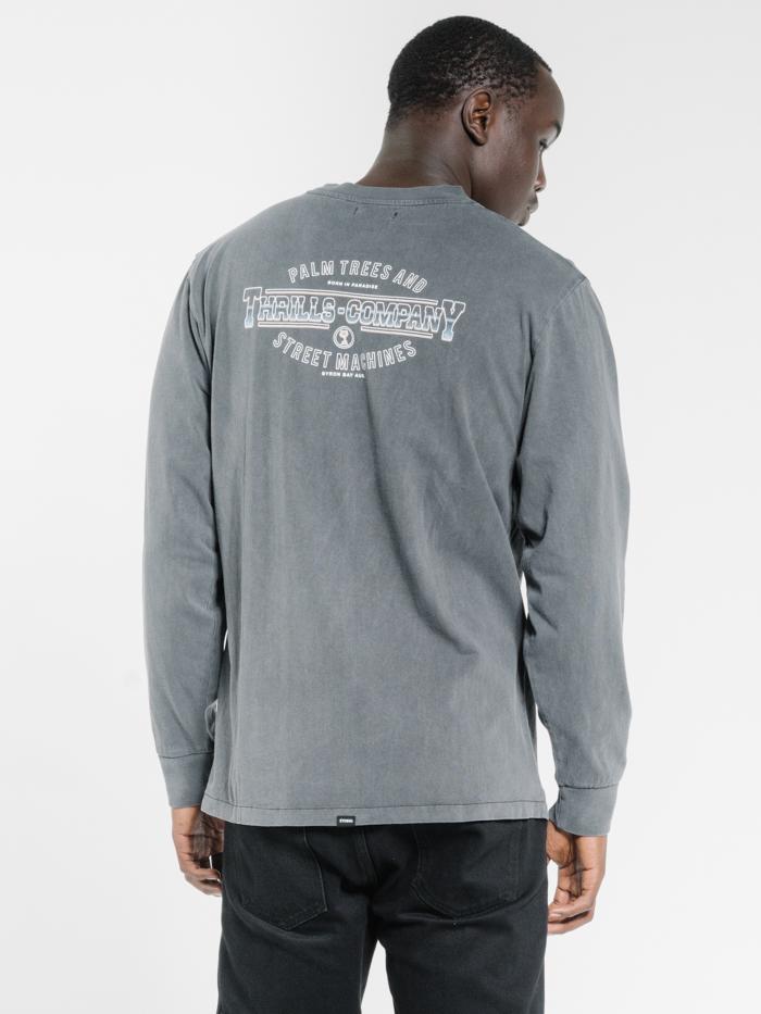 Thrills Diversion Merch Fit Long Sleeve Tee - Merch Black Merch black