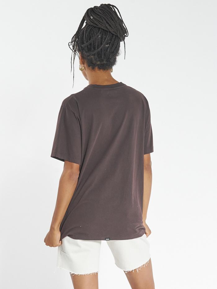 Thrills Eighty Three Merch Fit Tee - Postal Brown Postal brown