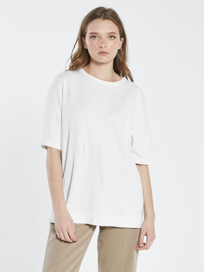 Thrills Hemp Heavyweight  Box Tee Dirty White