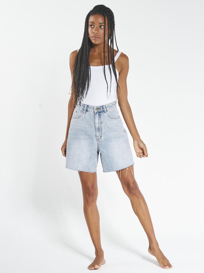 Thrills Koko Short - Aged Blue Aged blue