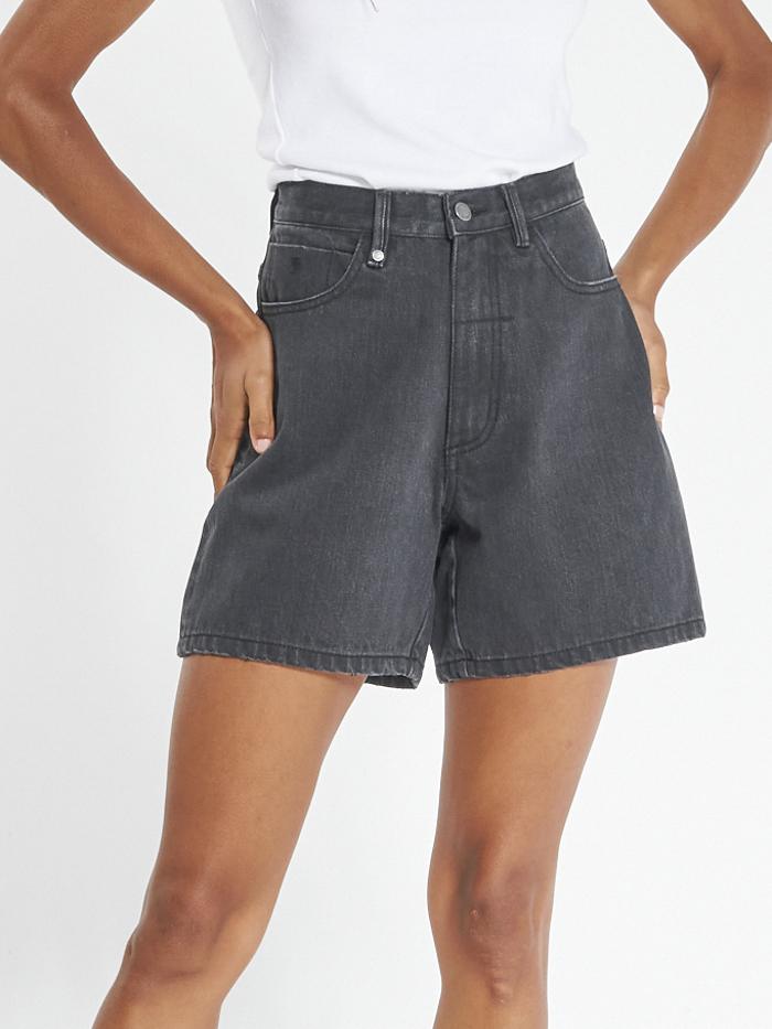 Thrills Koko Short - Black Rinse Black rinse