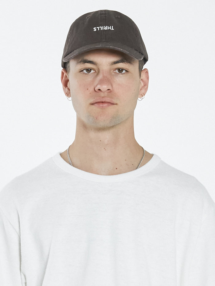 Thrills Minimal Thrills 6 Panel Cap Postal Brown