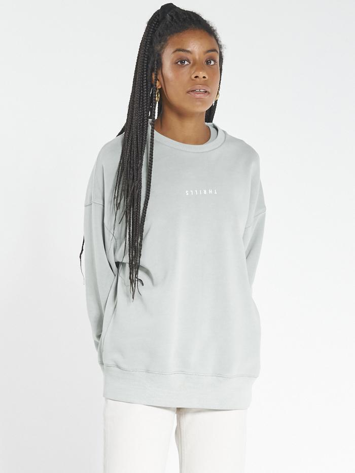 Thrills Minimal Thrills Slouch Crew - Eucalyptus Eucalyptus