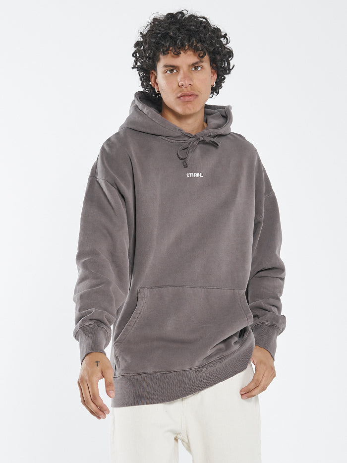 Thrills Minimal Thrills Slouch Pull On Hood Plum