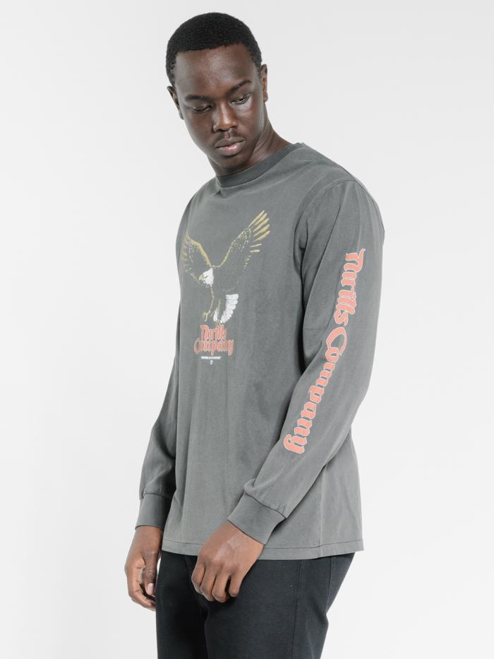 Thrills Rapture Merch Fit Long Sleeve Tee - Merch Black Merch black