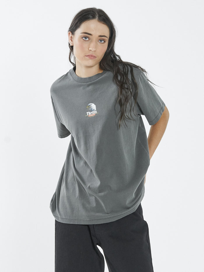 Thrills Roadhouse Merch Fit Tee Merch Black